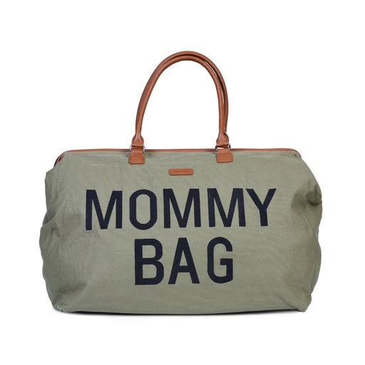 [423013] VERZORGINGSTAS, Mommy Bag Canvas, kaki, uni/print Mommy Bag, canvas, +luiermat, +schouderriem, 2021