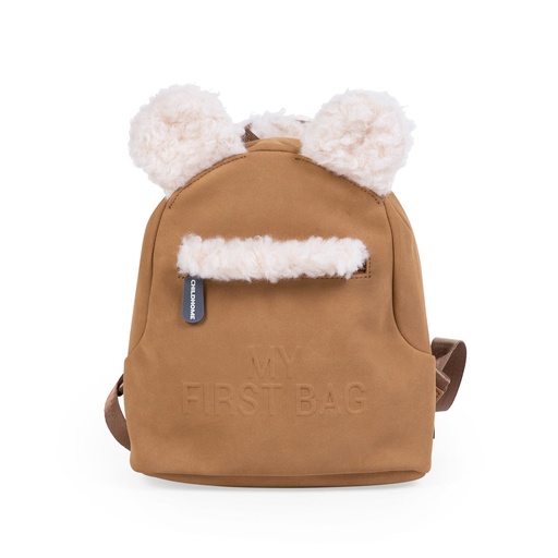 [447618] Childhome | Rugzak My First Bag Teddy Suede Look Bruin 