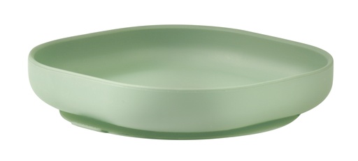 [455913] Beaba | Plat Bord Silicone met Zuignap Sage Green