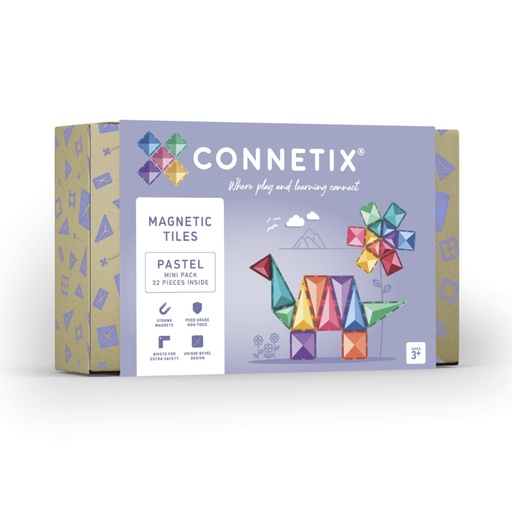 [467275] Connetix Tiles | Magnetische Blokken Mini Pastel Pack 32st