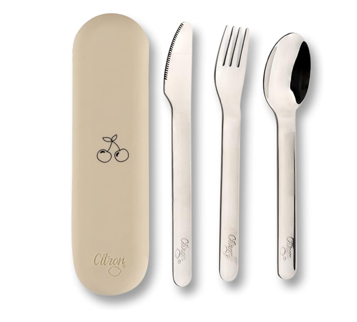 [144607573] Citron bestek set Cream