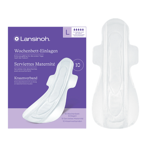 [476986] Lansinoh | Na De Bevalling Kraamverband Absorberend Maat 2 12-pack