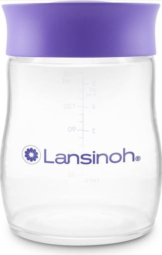 [482202] Lansinoh | Bewaarpotje Moedermelk Bewaarflesjes Compatibel met alle Borstpompen van Lansinoh 4-pack