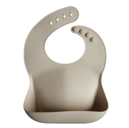 [376497] Mushie | Slabbetje met Kruimelvanger Silicone Shifting Sand 