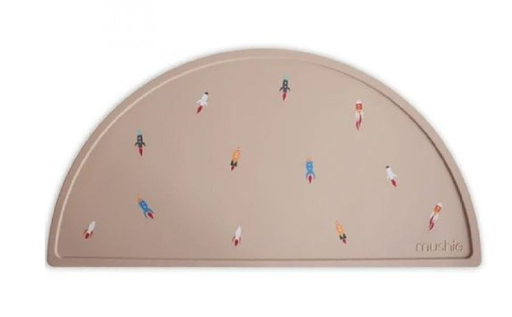 [401017] Mushie | Placemat Rocket Silicone Waterafstotend