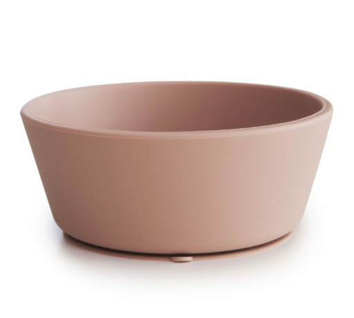 [409399] KOM, Bowl, rond, blush, roze, uni, silicone, met zuignap, 1 stuk(s), bord
