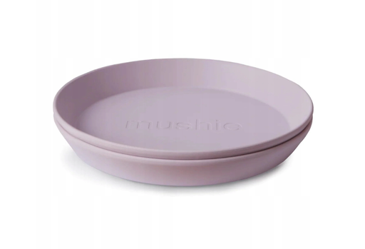 [434814] Mushie | Plat Bord PP Soft Lilac 2-pack