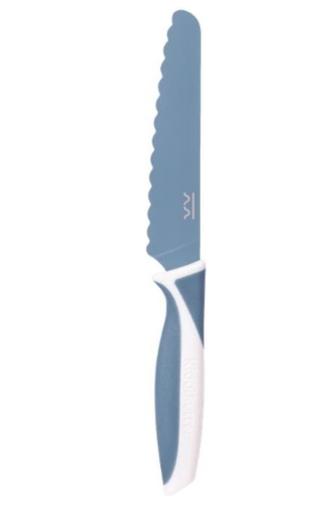 [448162] Kiddikutter | Mes Knife For Kids Blueberry +36M