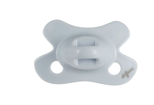 [398117] FOPSPEEN, Natural -2/2 M, sil, ice, Pure Collection, blauw, siliconen speen, ortho/physio, 1 stuk(s), 2023