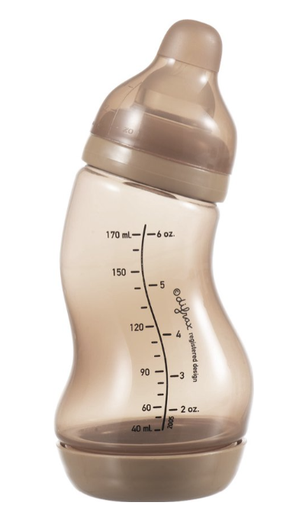 [456834] Difrax | Standaardfles/S-fles Basic Natural Caramel 170ml