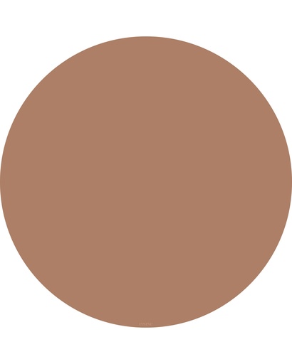 [439185] Eeveve | Knoeimat Round Splash Mat capuccino brown