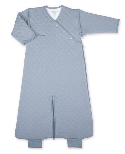 [463037] SLAAPZAK, 70cm, LM, 1.5TOG, stone, Quilted, Magic Bag, blauw, matelassé, jersey, met gordelopeningen, 2023/24