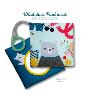 [406649] Taf Toys | Activiteitenboekje What Does Paul Wear Book North Pole +6M
