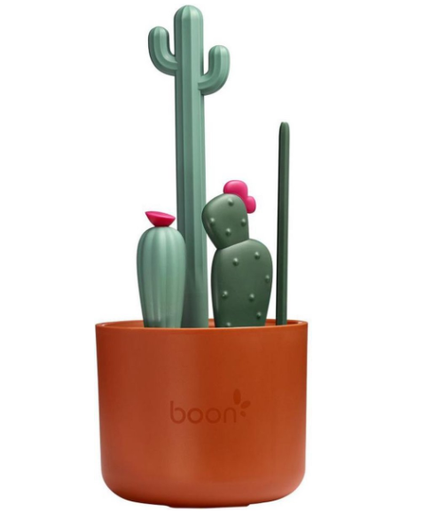 [411245] Boon | Flessenborstel Borstelset Cactus Bruin