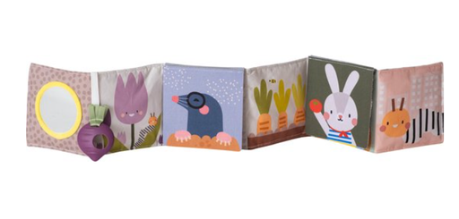 [456047] Taf Toys | Speelgoed Park Pram Book Peek-A-Book Urban Garden