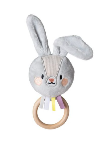 [456054] Taf Toys | Rammelaar Rylee Bunny Rattle Urban Garden