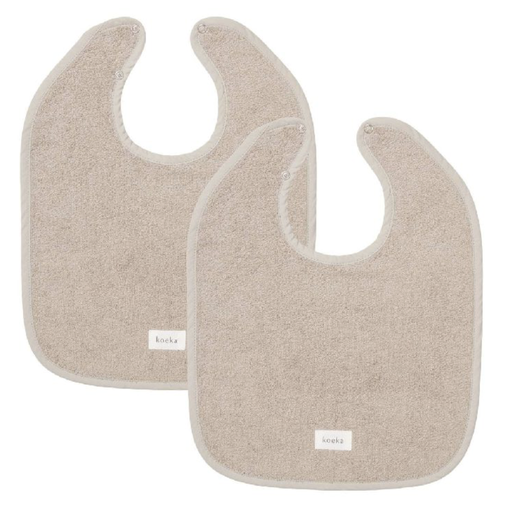 [472785] Koeka | Slabbetje Dijon Daily Clay Badstof 33x44cm 2-pack