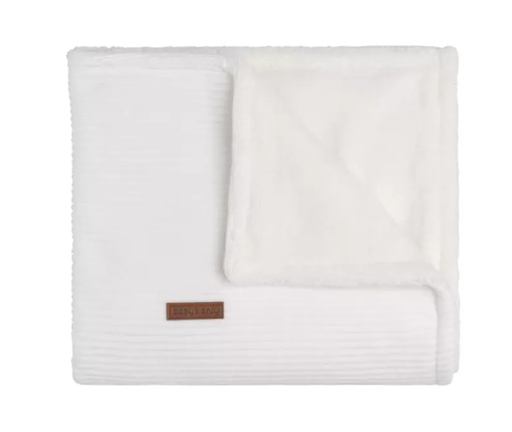 [404259] Baby's Only | Wiegdeken Teddy Sense Wit 70x95