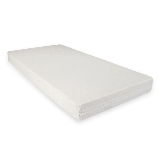 [396690] MATRAS, vr babybed 60x120, Budget, 10cm dik, polyetherschuim kern, 20 kg/m³, polyester/polypropyleen afneembare hoes
