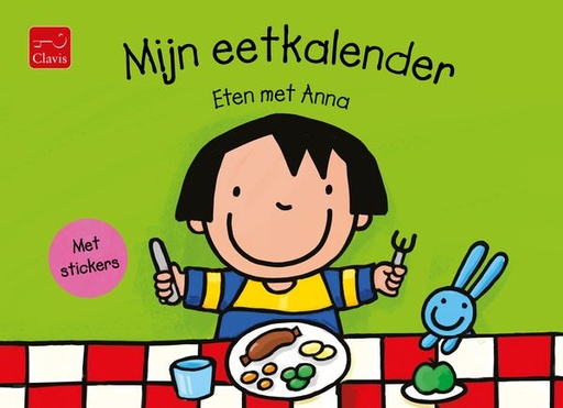[447471] Clavis | Kalender Mijn Eetkalender Beloningskalender Met Stickers - Kathleen Amant 