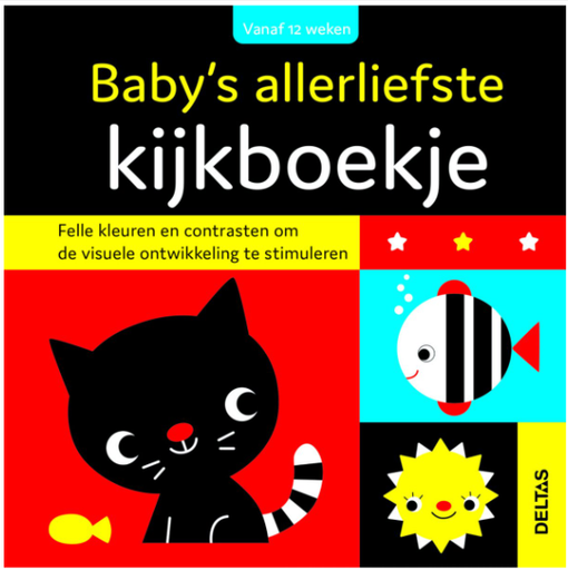 [460549] LEESBOEK, Baby's Allerliefste Kijkboekje multikleur, vanaf 3 maanden, Boek