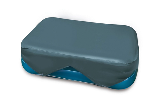 [32831] Intex | Zwembadzeil Afdekzeil Rectangular Pool Cover vr  Swim Center Family Pool 305x183cm/262x175cm Grijsblauw