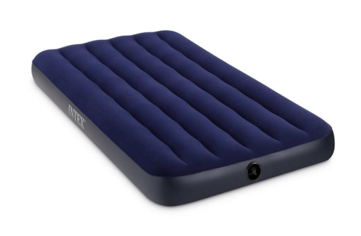 [157677] Intex | Luchtmatras Classic Downy Airbed Twin 2in1 Klep vr Snel Opblazen en Aflaten Zonder Pomp 191x99x25cm