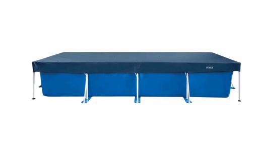 [250876] Intex | Zwembadzeil Afdekzeil Rectangular Pool Cover PVC Blauw Rechthoekig 450x220x84 cm
