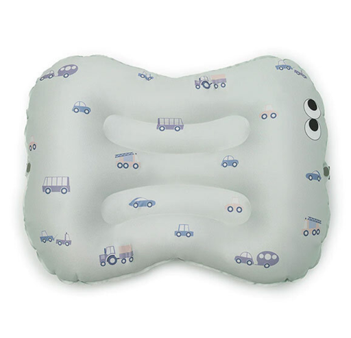 [478433] Noui Noui | Stoelverhoger Seat Cushion Little Wheels Opblaasbaar Groen