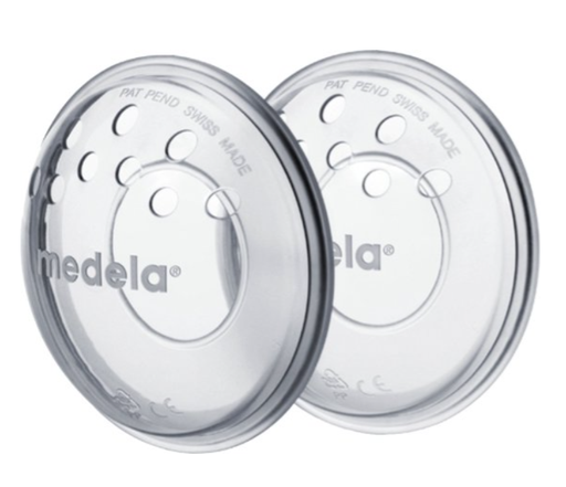 [356156] Medela | Tepelbeschermer Herbruikbaar Transparant 2-pack