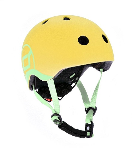 [437454] Scoot and Ride | FIETSHELM XS 45-51 cm lemon geel