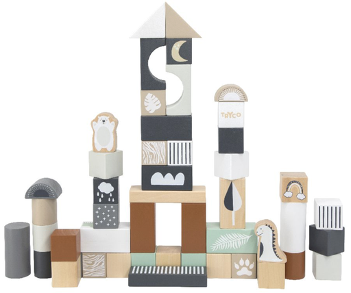 [438112] Tryco | Blokken Wood Block Set Hout +24m