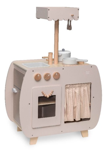 [454853] Label Label | Keuken Bistro Kitchen Nougat Hout +24m