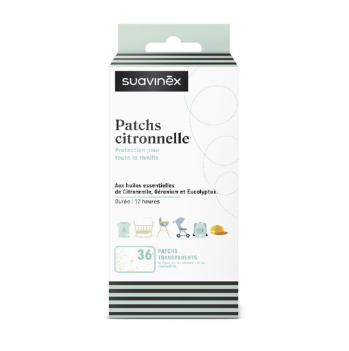 [481728] Suavinex | Antimug stickers Citronella Patches 36st