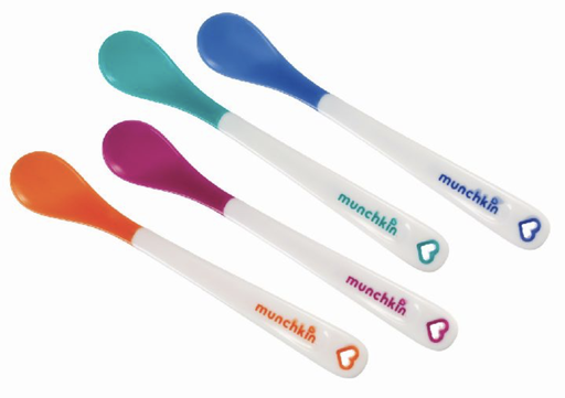 [235331] Munchkin | Bestek Lepels Lange Grip met White Hot-Systeem 4-pack