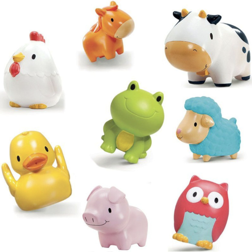 [446111] Munchkin | Badspeelgoed Squirtin Farmyard Friends +9m 8-pack
