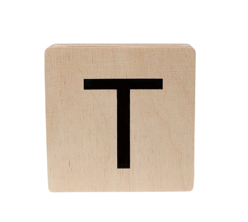 [480728] Minimou | Letter U Hout 10x10cm