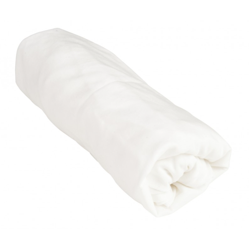 [67172] He Baby | Hoeslaken Wieg/Draagmand 100% Katoen Wit 40x80/90cm 