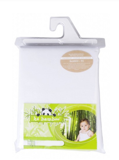 [188887] He Bamboo | Matrasbeschermer Wieg/Draagmand Molton 40x80/90cm