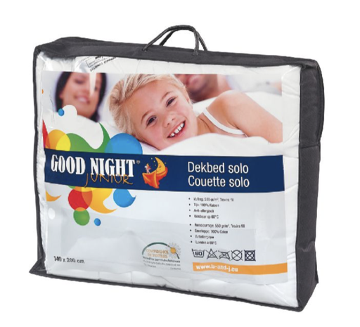 [202432] Good Night | Donsdeken Goodnight Junior Solo vr Eenpersoonsbed 140x200cm