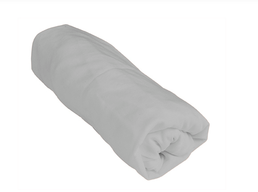 [322140] He Baby | Hoeslaken Cristal Grey Park Luxe Badstof 75x95cm